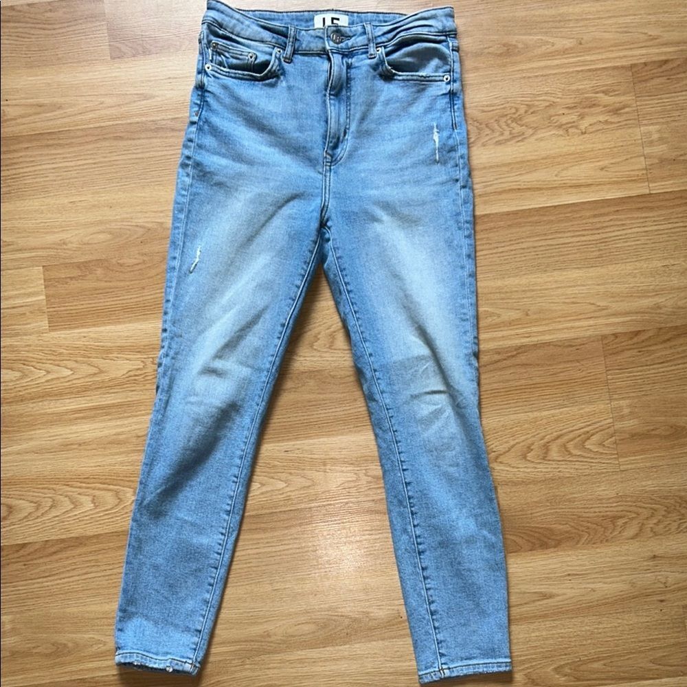 Lovers and Friends Denim Blue Skinny Jeans High Rise Size 27